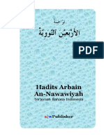 Kitab Arbain An Nawawiyah + Terjemahan