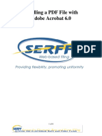 Distilling A PDF File With Adobe Acrobat 6.0