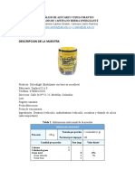 Informe Azúcares y Edulcorantes