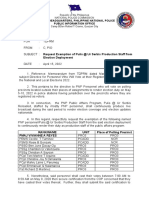 Memorandum: National Headquarters, Philippine National Police Public Information Office