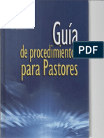 Guia de Procediminetos para Pastores