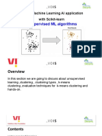 Unsupervised ML Algorithms: Building Machine Learning AI Application With Scikit-Learn