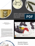 Anadolu Arkeolojisi ARK 141 Çanak Çömlekli Neolitik Dönem