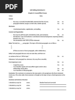 Self-Editing Worksheet 6 Chapter 6: Cause/Effect Essays