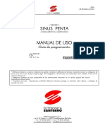 Manual Sinus Penta Software Español