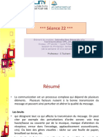 Séance 22 Sur Les Obstacles À La Communication