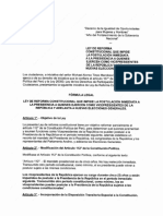 Materia Normativa Iniciativa de Reforma Constitucional MICHAEL ALONSO TINEO