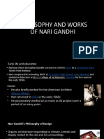 Philosophy and Works of Nari Gandhi