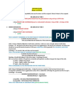 Crossmatching (Major and Minor)