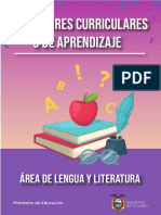 Estandares Aprendizaje Lengua y Literatura