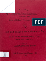 Análisis de La Imagen Berlo, J.C.(1983).Text and Image in Pre-columbian Art