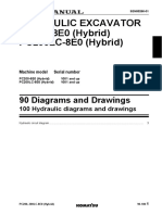 PC200 (220) - 8 Hybrid Hydraulic Electrical Circuit Diagram