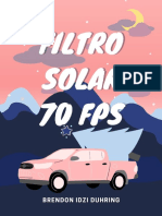 Filtro Solar 70FPS (Brendon Idzi Duhring)
