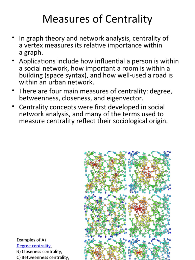 Understanding Degree Centrality | PDF | Operations Research | Systems ...