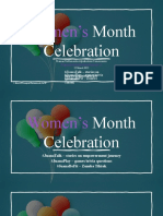 Women's: Month Celebration