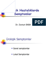 1.ürolojik Semptomlar (Dr. Dursun Baba)