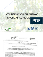 Certificacion en Bpa 2018