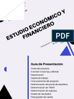 Presentación Estudio Económico y Financiero