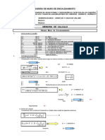 3.0 Muro de Encauzamiento