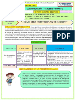 Experiencia de Aprendizaje 03 - Actividad 02 - 3ero y 4to Grado - Comunicacion