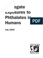 Agg Exposures to Phthalates