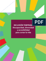 ESPECIAL Inclusión Temprana Discapacidad Diversidad y Accesibilidad para Cursar La Vida 1