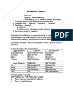 MOVEMENT THERAPY Visual Aide