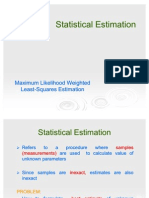 ATPS - Statistical Estimation S8