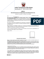 M- Anexo 7 - Declaración Jurada No Deuda de reparación Civil - Municipal (Res 0943-2021-JNE)