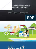 Philippine Development Plan - Ambisyon Natin 2040