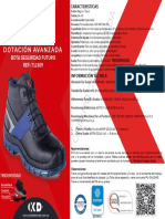 Ficha Bota Seguridad Futuro Azul 711509