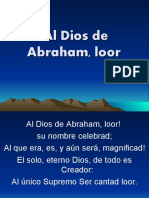 15-al Dios de Abraham loor