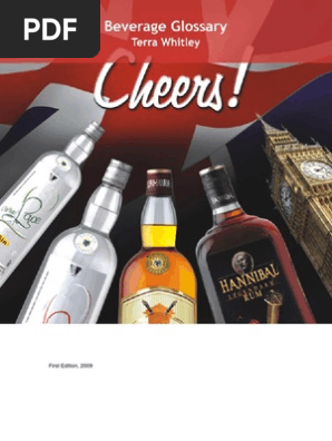 Beverage Glosarry Terms Cheers Beer Distilled Beverages