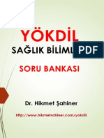 Yökdi̇l Sağlik Bi̇li̇mleri̇ Soru Bankasi