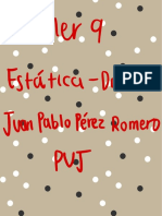 Taller 9 Estática Dinámica 1