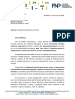 Ofício FNP #519 - 2022 - Solicitação de Audiência Ministro Da Saúde