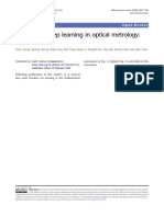 Correction: Deep Learning in Optical Metrology: A Review