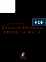 Raging Swan Dungeon Dressing Ceilings & Walls 2.0