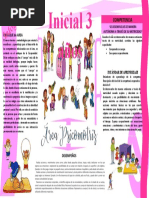 Infografia-Area Psicomotriz Inicial 3 Años