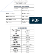 Vocabularios 6to A, B y C