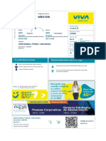 Código de reserva vuelo MDE-SMR