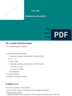 CST-501 Simulation (Period 9) : Presented by Daw Ank Phyu Win Associate Professor