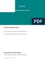 CST-501 Simulation (Period 7) : Presented by Daw Ank Phyu Win Associate Professor