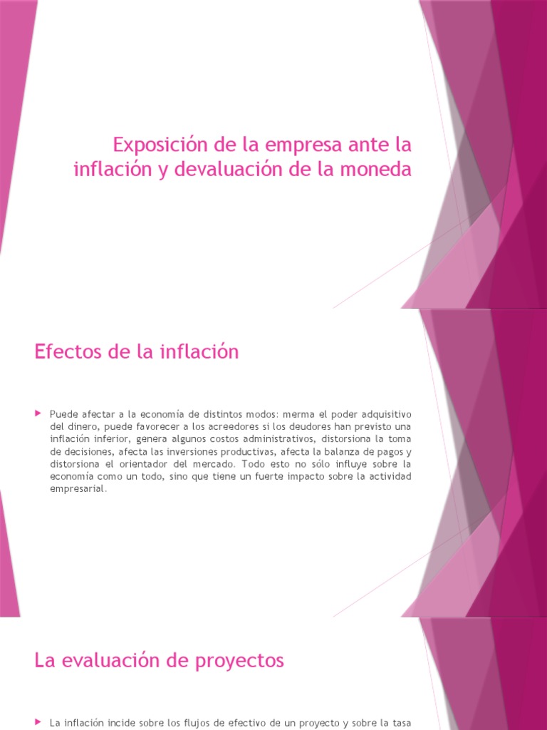 Impacto de la Inflación en Empresas | PDF | Inflación | Business