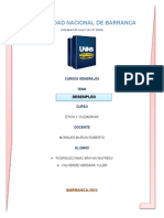 Desempleo-Tarea Etica