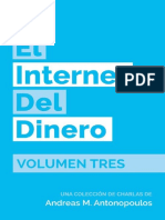 El Internet Del Dinero Volumen Tres (Spanish Edition) by Andreas M. Antonopoulos