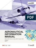 Aeronautical Information Manual (Aim) 2022