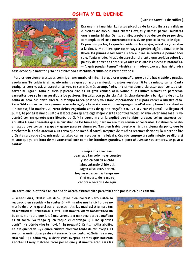 Oshta y El Duende | PDF