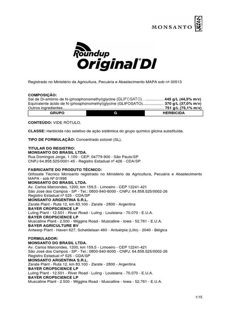 Bula - Dash® HC, PDF, Embalagem e rotulagem