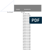 Control de Inventario de Materias Primas en Excel